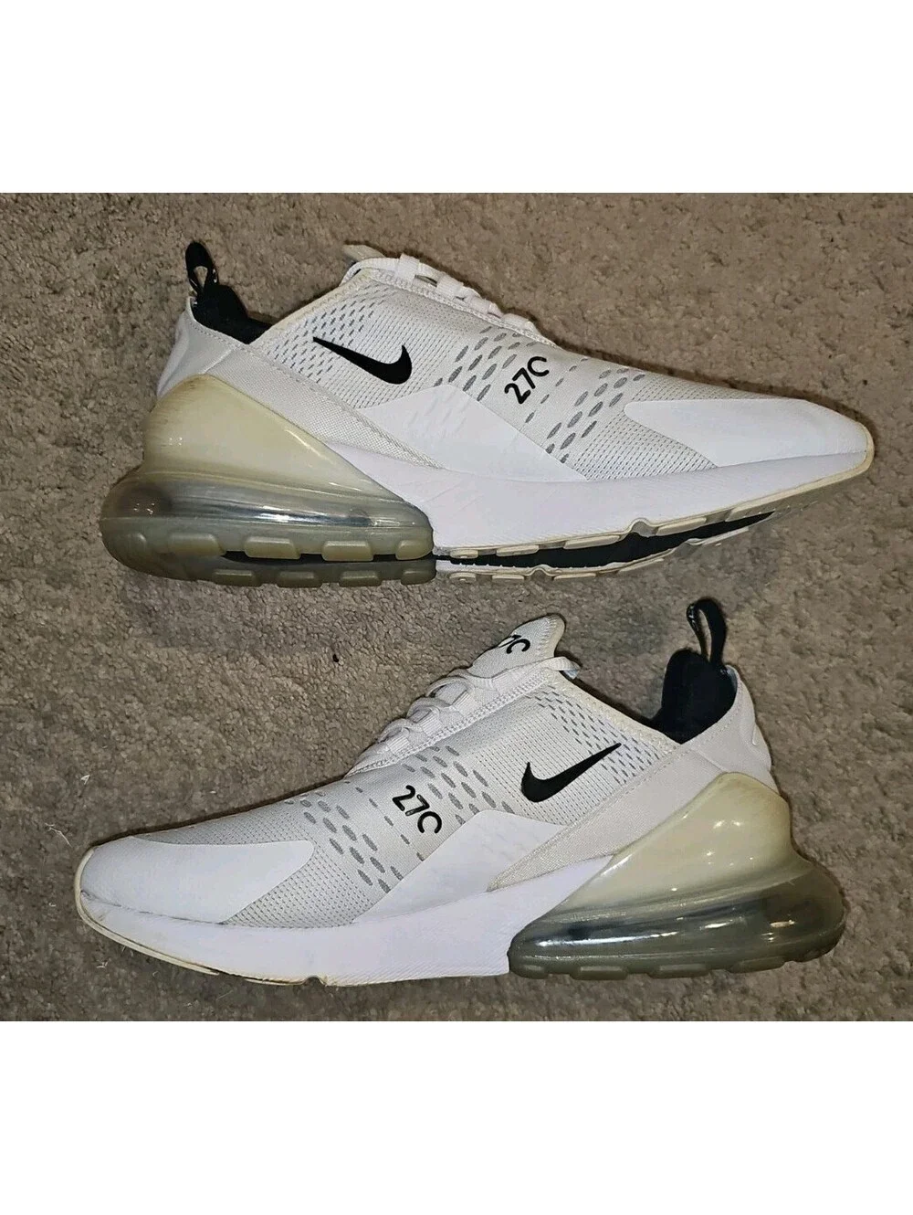 Size 12 - Nike Air Max 270 Low White